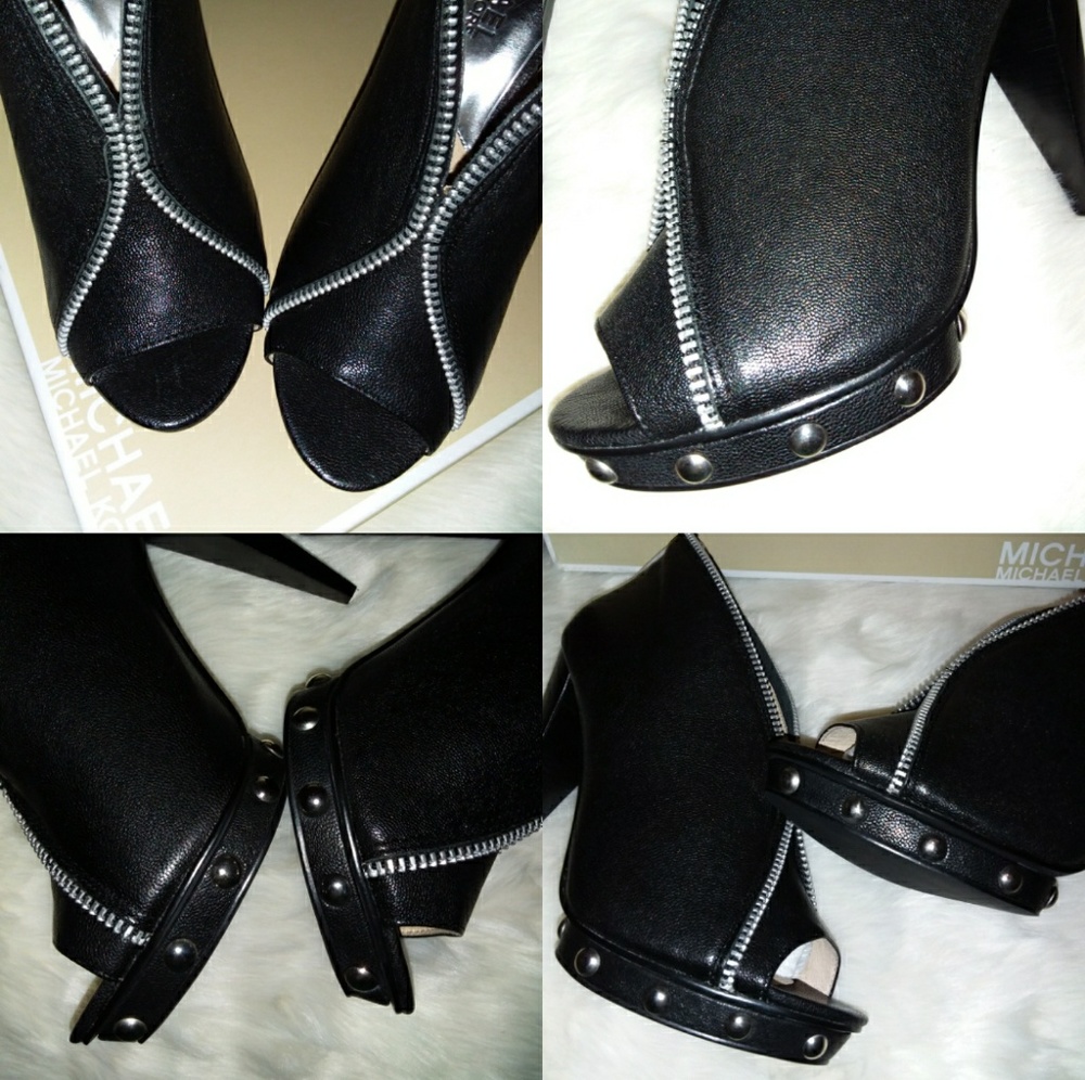 Michael Kors 'Parker' Platform Heels - Picture 2 of 7